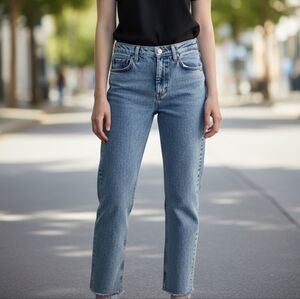 Pull & Bear Blue Denim Jeans Size 0